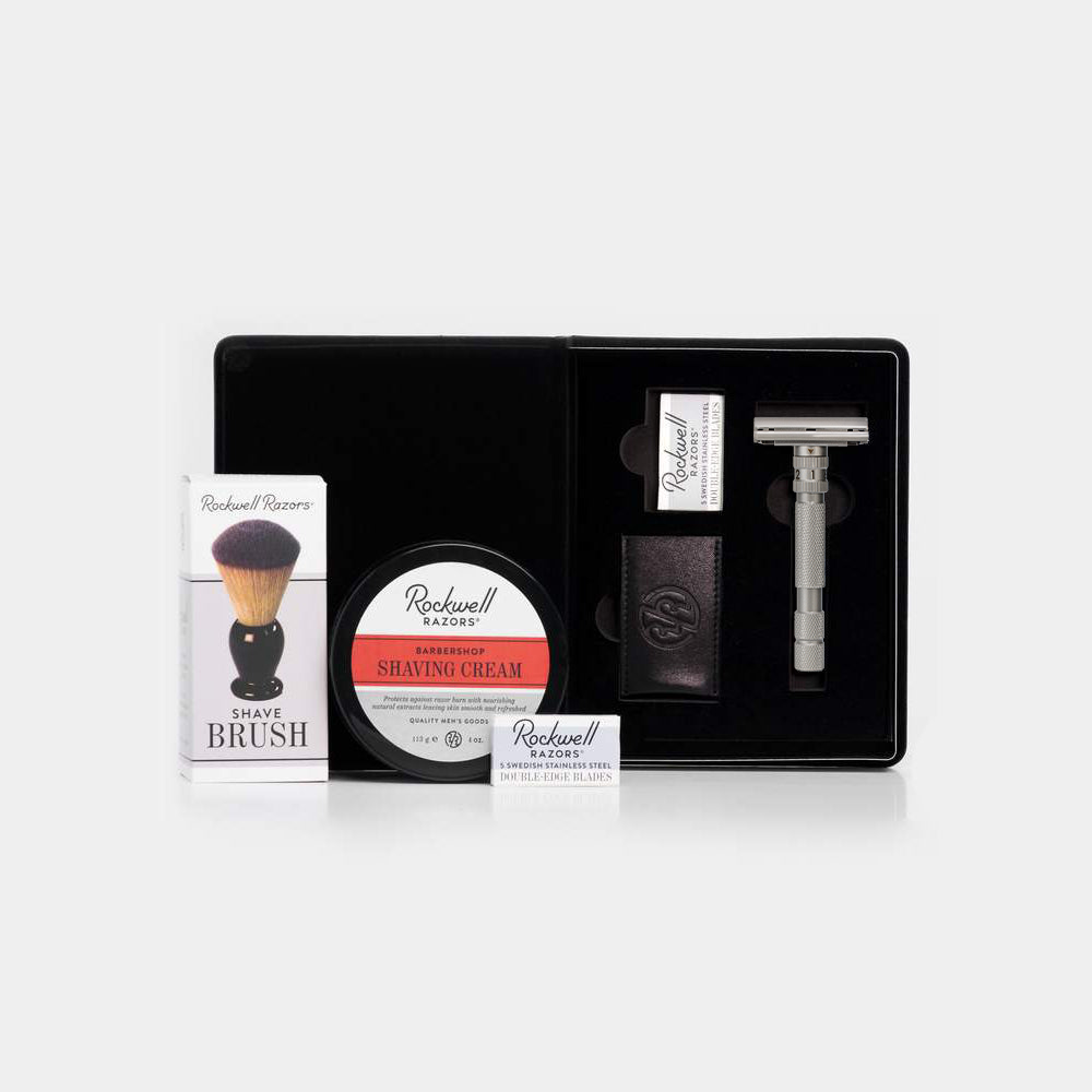 T2 Stainless Steel Adjustable Safety Razor | Shave Kit | Rockwell Razors  Canada